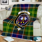 Plaid Blanket Whitelaw Modern Clan Crest Badge Tartan Blanket Scottish Plaid Throw Blanket Tartan Plaid Fleece Blanket
