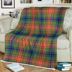 Plaid Blanket Wilson Tartan Blanket Scottish Plaid Throw Blanket Tartan Plaid Fleece Blanket