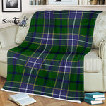 Plaid Blanket Wishart Hunting Tartan Blanket Scottish Plaid Throw Blanket Tartan Plaid Fleece Blanket