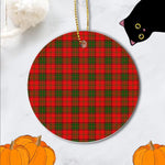 Plaid Christmas Ornaments Scottish Clan Adair Tartan Ornament,  ceramic ornament, personalized christmas ornaments, christmas tree ornaments, christmas door decorations, Plaid Ornament, Tartan Ceramic Ornament