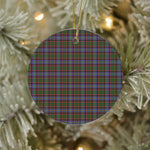 Plaid Christmas Ornaments Scottish Clan Aikenhead Tartan Ornament,  ceramic ornament, personalized christmas ornaments, christmas tree ornaments, christmas door decorations, Plaid Ornament, Tartan Ceramic Ornament