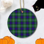 Plaid Christmas Ornaments Scottish Clan Alexander Tartan Ornament,  ceramic ornament, personalized christmas ornaments, christmas tree ornaments, christmas door decorations, Plaid Ornament, Tartan Ceramic Ornament