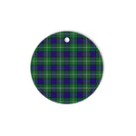 Plaid Christmas Ornaments Scottish Clan Alexander Tartan Ornament,  ceramic ornament, personalized christmas ornaments, christmas tree ornaments, christmas door decorations, Plaid Ornament, Tartan Ceramic Ornament