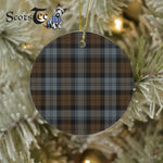Plaid Christmas Ornaments Scottish Clan BlackWatch Weathered Tartan Ornament,  ceramic ornament, personalized christmas ornaments, christmas tree ornaments, christmas door decorations, Plaid Ornament, Tartan Ceramic Ornament