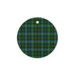 Plaid Christmas Ornaments Scottish Clan Cranston Modern Tartan Ornament,  ceramic ornament, personalized christmas ornaments, christmas tree ornaments, christmas door decorations, Plaid Ornament, Tartan Ceramic Ornament