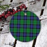 Plaid Christmas Ornaments Scottish Clan Graham Of Menteith Modern Tartan Ornament,  ceramic ornament, personalized christmas ornaments, christmas tree ornaments, christmas door decorations, Plaid Ornament, Tartan Ceramic Ornament