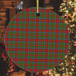 Plaid Christmas Ornaments Scottish Clan Grant Of Monymusk Tartan Ornament,  ceramic ornament, personalized christmas ornaments, christmas tree ornaments, christmas door decorations, Plaid Ornament, Tartan Ceramic Ornament