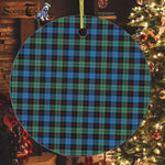 Plaid Christmas Ornaments Scottish Clan Guthrie Tartan Ornament,  ceramic ornament, personalized christmas ornaments, christmas tree ornaments, christmas door decorations, Plaid Ornament, Tartan Ceramic Ornament