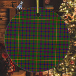 Plaid Christmas Ornaments Scottish Clan Hall Tartan Ornament,  ceramic ornament, personalized christmas ornaments, christmas tree ornaments, christmas door decorations, Plaid Ornament, Tartan Ceramic Ornament