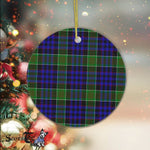 Plaid Christmas Ornaments Scottish Clan Newman Tartan Ornament,  ceramic ornament, personalized christmas ornaments, christmas tree ornaments, christmas door decorations, Plaid Ornament, Tartan Ceramic Ornament