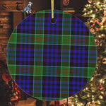 Plaid Christmas Ornaments Scottish Clan Newman Tartan Ornament,  ceramic ornament, personalized christmas ornaments, christmas tree ornaments, christmas door decorations, Plaid Ornament, Tartan Ceramic Ornament