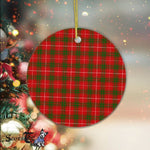 Plaid Christmas Ornaments Scottish Clan Prince Of Rothesay Tartan Ornament,  ceramic ornament, personalized christmas ornaments, christmas tree ornaments, christmas door decorations, Plaid Ornament, Tartan Ceramic Ornament