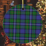 Plaid Christmas Ornaments Scottish Clan Robertson Hunting Modern Tartan Ornament,  ceramic ornament, personalized christmas ornaments, christmas tree ornaments, christmas door decorations, Plaid Ornament, Tartan Ceramic Ornament