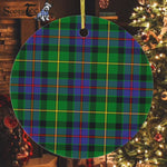 Plaid Christmas Ornaments Scottish Clan Tait Tartan Ceramic Ornament Plaid Ornaments - Scotstee Shop