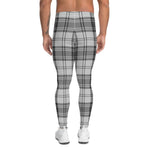 Plaid Mens Running Leggings, Plaid Meggings Men's, Tartan Plaid Leggings Men, plaid leggings, mens running leggings, mens gym leggings, buffalo plaid leggings, brown leggings, grey leggings, red leggings, green leggings, purple leggings, blue leggings, Mens Sports Leggings, meggings men, Pattern Leggings