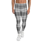 Plaid Mens Running Leggings, Plaid Meggings Men's, Tartan Plaid Leggings Men, plaid leggings, mens running leggings, mens gym leggings, buffalo plaid leggings, brown leggings, grey leggings, red leggings, green leggings, purple leggings, blue leggings, Mens Sports Leggings, meggings men, Pattern Leggings