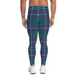 Plaid Mens Running Leggings, Plaid Meggings Men's, Tartan Plaid Leggings Men, plaid leggings, mens running leggings, mens gym leggings, buffalo plaid leggings, brown leggings, grey leggings, red leggings, green leggings, purple leggings, blue leggings, Mens Sports Leggings, meggings men, Pattern Leggings