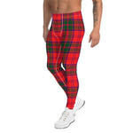 Plaid Mens Running Leggings, Plaid Meggings Men's, Tartan Plaid Leggings Men, plaid leggings, mens running leggings, mens gym leggings, buffalo plaid leggings, brown leggings, grey leggings, red leggings, green leggings, purple leggings, blue leggings, Mens Sports Leggings, meggings men, Pattern Leggings