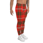 Plaid Mens Running Leggings, Plaid Meggings Men's, Tartan Plaid Leggings Men, plaid leggings, mens running leggings, mens gym leggings, buffalo plaid leggings, brown leggings, grey leggings, red leggings, green leggings, purple leggings, blue leggings, Mens Sports Leggings, meggings men, Pattern Leggings