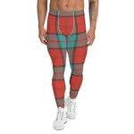 Plaid Mens Running Leggings, Plaid Meggings Men's, Tartan Plaid Leggings Men, plaid leggings, mens running leggings, mens gym leggings, buffalo plaid leggings, brown leggings, grey leggings, red leggings, green leggings, purple leggings, blue leggings, Mens Sports Leggings, meggings men, Pattern Leggings