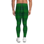 Plaid Mens Running Leggings, Plaid Meggings Men's, Tartan Plaid Leggings Men, plaid leggings, mens running leggings, mens gym leggings, buffalo plaid leggings, brown leggings, grey leggings, red leggings, green leggings, purple leggings, blue leggings, Mens Sports Leggings, meggings men, Pattern Leggings