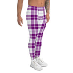 Plaid Mens Running Leggings, Plaid Meggings Men's, Tartan Plaid Leggings Men, plaid leggings, mens running leggings, mens gym leggings, buffalo plaid leggings, brown leggings, grey leggings, red leggings, green leggings, purple leggings, blue leggings, Mens Sports Leggings, meggings men, Pattern Leggings