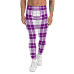 Plaid Mens Running Leggings, Plaid Meggings Men's, Tartan Plaid Leggings Men, plaid leggings, mens running leggings, mens gym leggings, buffalo plaid leggings, brown leggings, grey leggings, red leggings, green leggings, purple leggings, blue leggings, Mens Sports Leggings, meggings men, Pattern Leggings