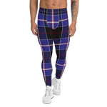 Plaid Mens Running Leggings, Plaid Meggings Men's, Tartan Plaid Leggings Men, plaid leggings, mens running leggings, mens gym leggings, buffalo plaid leggings, brown leggings, grey leggings, red leggings, green leggings, purple leggings, blue leggings, Mens Sports Leggings, meggings men, Pattern Leggings