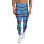 Plaid Mens Running Leggings, Plaid Meggings Men's, Tartan Plaid Leggings Men, plaid leggings, mens running leggings, mens gym leggings, buffalo plaid leggings, brown leggings, grey leggings, red leggings, green leggings, purple leggings, blue leggings, Mens Sports Leggings, meggings men, Pattern Leggings