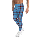 Plaid Mens Running Leggings, Plaid Meggings Men's, Tartan Plaid Leggings Men, plaid leggings, mens running leggings, mens gym leggings, buffalo plaid leggings, brown leggings, grey leggings, red leggings, green leggings, purple leggings, blue leggings, Mens Sports Leggings, meggings men, Pattern Leggings