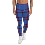 Plaid Mens Running Leggings, Plaid Meggings Men's, Tartan Plaid Leggings Men, plaid leggings, mens running leggings, mens gym leggings, buffalo plaid leggings, brown leggings, grey leggings, red leggings, green leggings, purple leggings, blue leggings, Mens Sports Leggings, meggings men, Pattern Leggings