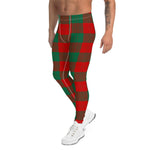 Plaid Mens Running Leggings, Plaid Meggings Men's, Tartan Plaid Leggings Men, plaid leggings, mens running leggings, mens gym leggings, buffalo plaid leggings, brown leggings, grey leggings, red leggings, green leggings, purple leggings, blue leggings, Mens Sports Leggings, meggings men, Pattern Leggings
