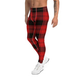 Plaid Mens Running Leggings, Plaid Meggings Men's, Tartan Plaid Leggings Men, plaid leggings, mens running leggings, mens gym leggings, buffalo plaid leggings, brown leggings, grey leggings, red leggings, green leggings, purple leggings, blue leggings, Mens Sports Leggings, meggings men, Pattern Leggings