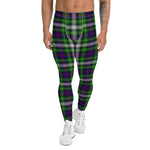 Plaid Mens Running Leggings, Plaid Meggings Men's, Tartan Plaid Leggings Men, plaid leggings, mens running leggings, mens gym leggings, buffalo plaid leggings, brown leggings, grey leggings, red leggings, green leggings, purple leggings, blue leggings, Mens Sports Leggings, meggings men, Pattern Leggings