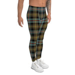 Plaid Mens Running Leggings, Plaid Meggings Men's, Tartan Plaid Leggings Men, plaid leggings, mens running leggings, mens gym leggings, buffalo plaid leggings, brown leggings, grey leggings, red leggings, green leggings, purple leggings, blue leggings, Mens Sports Leggings, meggings men, Pattern Leggings