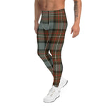 Plaid Mens Running Leggings, Plaid Meggings Men's, Tartan Plaid Leggings Men, plaid leggings, mens running leggings, mens gym leggings, buffalo plaid leggings, brown leggings, grey leggings, red leggings, green leggings, purple leggings, blue leggings, Mens Sports Leggings, meggings men, Pattern Leggings