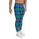 Plaid Mens Running Leggings, Plaid Meggings Men's, Tartan Plaid Leggings Men, plaid leggings, mens running leggings, mens gym leggings, buffalo plaid leggings, brown leggings, grey leggings, red leggings, green leggings, purple leggings, blue leggings, Mens Sports Leggings, meggings men, Pattern Leggings