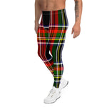 Plaid Mens Running Leggings, Plaid Meggings Men's, Tartan Plaid Leggings Men, plaid leggings, mens running leggings, mens gym leggings, buffalo plaid leggings, brown leggings, grey leggings, red leggings, green leggings, purple leggings, blue leggings, Mens Sports Leggings, meggings men, Pattern Leggings