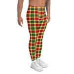 Plaid Mens Running Leggings, Plaid Meggings Men's, Tartan Plaid Leggings Men, plaid leggings, mens running leggings, mens gym leggings, buffalo plaid leggings, brown leggings, grey leggings, red leggings, green leggings, purple leggings, blue leggings, Mens Sports Leggings, meggings men, Pattern Leggings