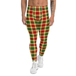 Plaid Mens Running Leggings, Plaid Meggings Men's, Tartan Plaid Leggings Men, plaid leggings, mens running leggings, mens gym leggings, buffalo plaid leggings, brown leggings, grey leggings, red leggings, green leggings, purple leggings, blue leggings, Mens Sports Leggings, meggings men, Pattern Leggings