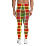 Plaid Mens Running Leggings, Plaid Meggings Men's, Tartan Plaid Leggings Men, plaid leggings, mens running leggings, mens gym leggings, buffalo plaid leggings, brown leggings, grey leggings, red leggings, green leggings, purple leggings, blue leggings, Mens Sports Leggings, meggings men, Pattern Leggings
