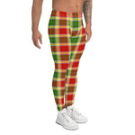 Plaid Mens Running Leggings, Plaid Meggings Men's, Tartan Plaid Leggings Men, plaid leggings, mens running leggings, mens gym leggings, buffalo plaid leggings, brown leggings, grey leggings, red leggings, green leggings, purple leggings, blue leggings, Mens Sports Leggings, meggings men, Pattern Leggings