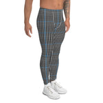 Plaid Mens Running Leggings, Plaid Meggings Men's, Tartan Plaid Leggings Men, plaid leggings, mens running leggings, mens gym leggings, buffalo plaid leggings, brown leggings, grey leggings, red leggings, green leggings, purple leggings, blue leggings, Mens Sports Leggings, meggings men, Pattern Leggings