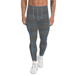 Plaid Mens Running Leggings, Plaid Meggings Men's, Tartan Plaid Leggings Men, plaid leggings, mens running leggings, mens gym leggings, buffalo plaid leggings, brown leggings, grey leggings, red leggings, green leggings, purple leggings, blue leggings, Mens Sports Leggings, meggings men, Pattern Leggings