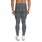 Plaid Mens Running Leggings, Plaid Meggings Men's, Tartan Plaid Leggings Men, plaid leggings, mens running leggings, mens gym leggings, buffalo plaid leggings, brown leggings, grey leggings, red leggings, green leggings, purple leggings, blue leggings, Mens Sports Leggings, meggings men, Pattern Leggings