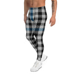 Plaid Mens Running Leggings, Plaid Meggings Men's, Tartan Plaid Leggings Men, plaid leggings, mens running leggings, mens gym leggings, buffalo plaid leggings, brown leggings, grey leggings, red leggings, green leggings, purple leggings, blue leggings, Mens Sports Leggings, meggings men, Pattern Leggings