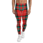 Plaid Mens Running Leggings, Plaid Meggings Men's, Tartan Plaid Leggings Men, plaid leggings, mens running leggings, mens gym leggings, buffalo plaid leggings, brown leggings, grey leggings, red leggings, green leggings, purple leggings, blue leggings, Mens Sports Leggings, meggings men, Pattern Leggings