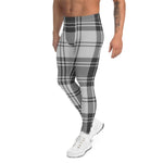 Plaid Mens Running Leggings, Plaid Meggings Men's, Tartan Plaid Leggings Men, plaid leggings, mens running leggings, mens gym leggings, buffalo plaid leggings, brown leggings, grey leggings, red leggings, green leggings, purple leggings, blue leggings, Mens Sports Leggings, meggings men, Pattern Leggings