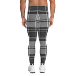 Plaid Mens Running Leggings, Plaid Meggings Men's, Tartan Plaid Leggings Men, plaid leggings, mens running leggings, mens gym leggings, buffalo plaid leggings, brown leggings, grey leggings, red leggings, green leggings, purple leggings, blue leggings, Mens Sports Leggings, meggings men, Pattern Leggings