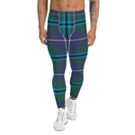 Plaid Mens Running Leggings, Plaid Meggings Men's, Tartan Plaid Leggings Men, plaid leggings, mens running leggings, mens gym leggings, buffalo plaid leggings, brown leggings, grey leggings, red leggings, green leggings, purple leggings, blue leggings, Mens Sports Leggings, meggings men, Pattern Leggings